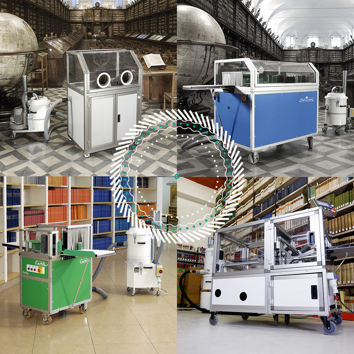 book cleaning machine safety environment